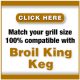 frogmats for Broil King Keg